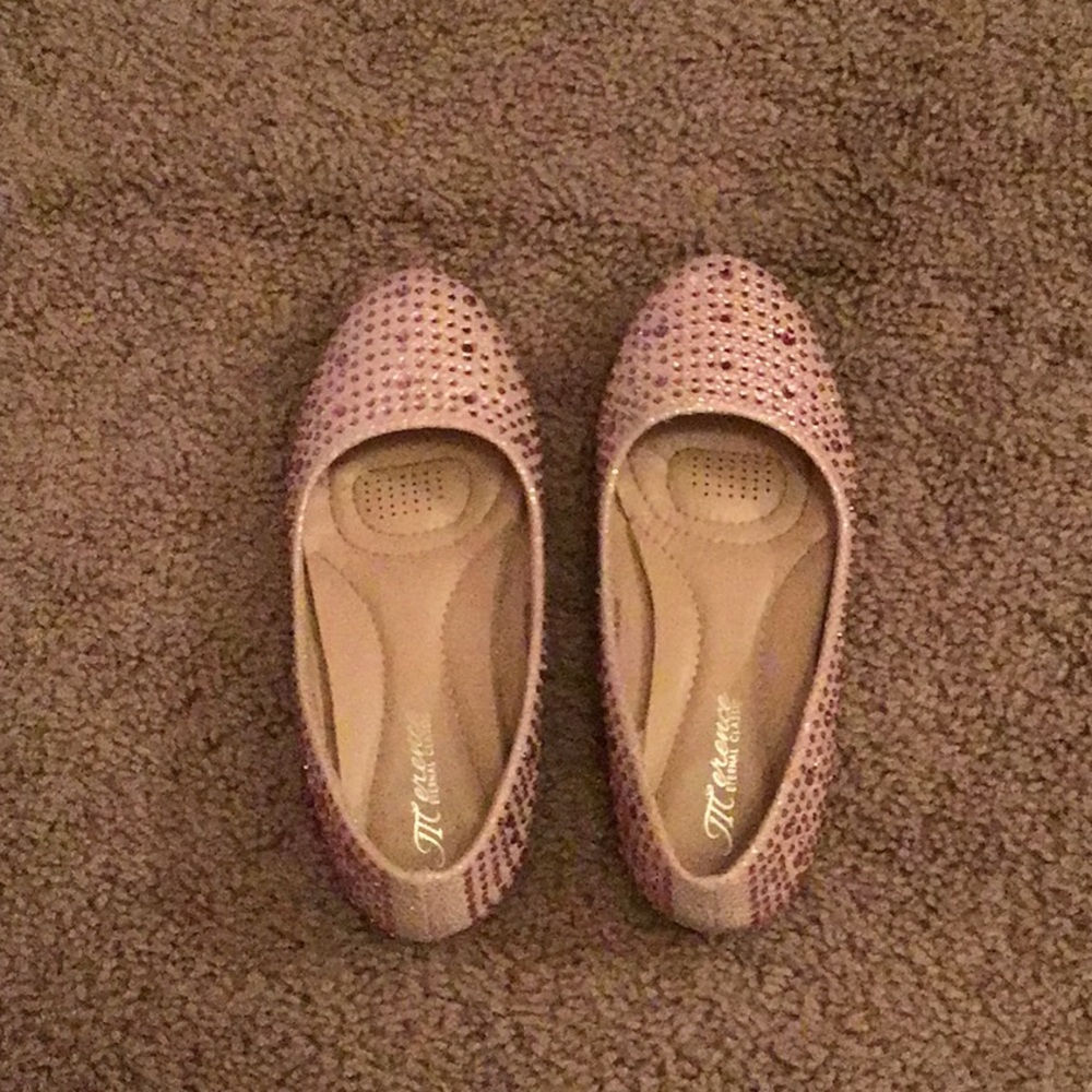 Merence Pink Flats